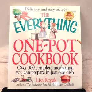 💵2/$10Bundle and Save💵 Media| Everything One Pot CookBook Lisa Rogak
